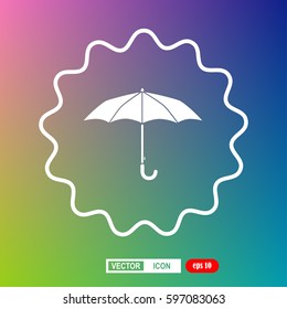 Umbrella vector icon