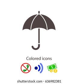 Umbrella, vector icon