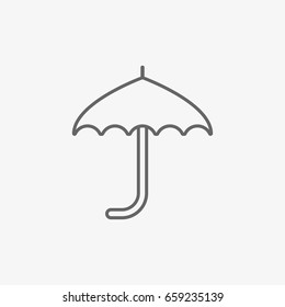 umbrella vector icon