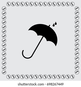Umbrella vector icon