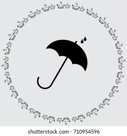 Umbrella vector icon
