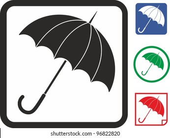 Umbrella vector icon