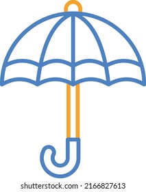 Umbrella vector icon. Can be used for printing, mobile and web applications.
