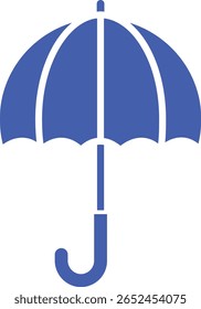 Ícone de vetor de guarda-chuva. Pode ser usado para impressão, aplicativos móveis e da Web.
