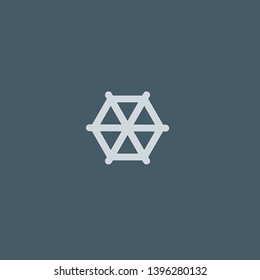 Umbrella vector icon. Umbrella concept stroke symbol design. 