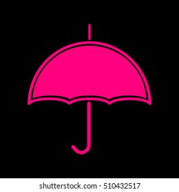 umbrella, vector icon EPS 10