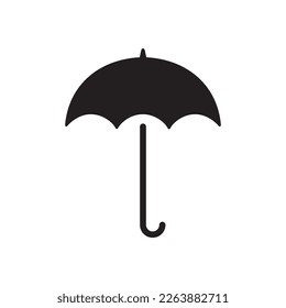 Umbrella vector icon. Umbrella flat sign design. EPS 10 umbrella symbol pictogram