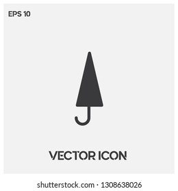 Umbrella vector icon illustration. Modern umbrella symbol icon. Premium quality.