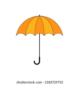 Umbrella  vector icon, logo, flat style illustration.