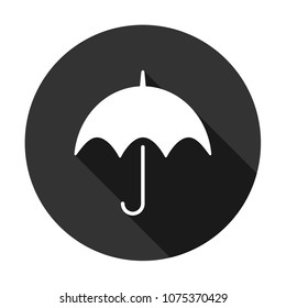 umbrella vector icon sign