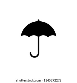 Umbrella vector icon. umbrella sign icon.