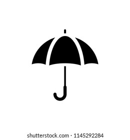 Umbrella vector icon. umbrella sign icon.
