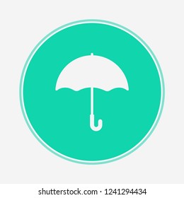 Umbrella vector icon sign symbol