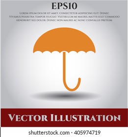 Umbrella vector icon or symbol