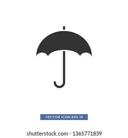 umbrella vector icon template