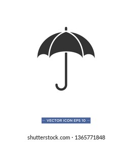 umbrella vector icon template