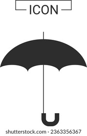 Umbrella vector icon template design