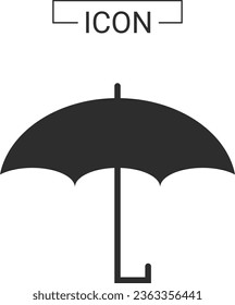 Umbrella vector icon template design