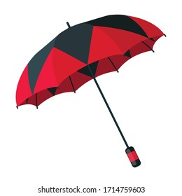 Umbrella vector icon.Cartoon vector icon isolated on white background umbrella.