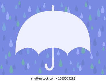 umbrella vector illustration