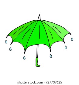 Umbrella vector illustration. 
