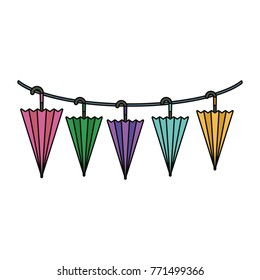 umbrella  vector illustration