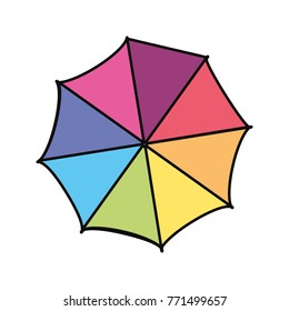 umbrella  vector illustration