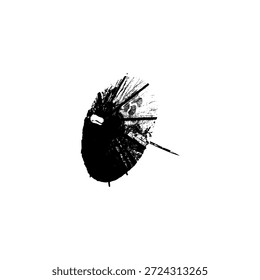 Umbrella vector illustration in clean, minimal style, suitable for weather, rain protection, and safety concept designs