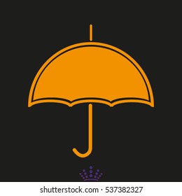 umbrella, vector illustration EPS 10