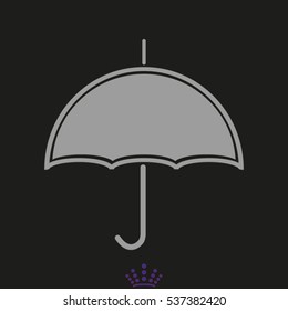 umbrella, vector illustration EPS 10