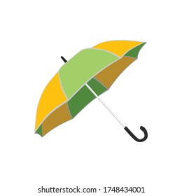 ilustración de vector de paraguas, buena para el diseño de plantillas, icono, logotipo, símbolo y cualquier propósito