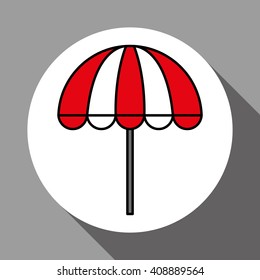 umbrella vector illustration , vector icon