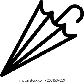 umbrella  Vector illustration on a transparent background. Premium quality symmbols. Thin line vector icons for concept and graphic design. 
