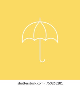 Umbrella vector line icon. eps-10