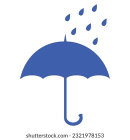 vector de paraguas para la estación lluviosa