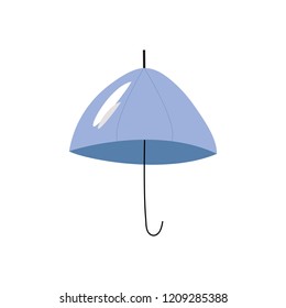 Umbrella in a vector style isolated. Vector for background, texture, wrapper pattern, frame or border. EPS 10