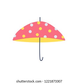 UMBRELLA in a vector style isolated. Vector for background, texture, wrapper pattern, frame or border. EPS 10