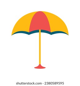 umbrella vector, summer, rainy umbrella unique