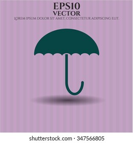 Umbrella vector symbol