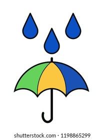 Umbrella Weather  Icon