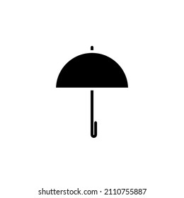Umbrella, Weather, Protection Solid Icon Design Concept For Web And UI, Simple Icon For Your Project.