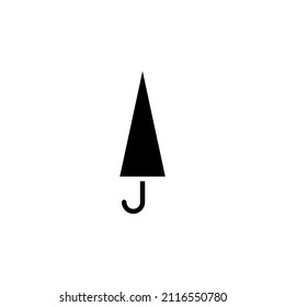 Umbrella, Weather, Protection Solid Icon Design Concept. Suitable for Any Purposes