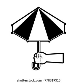 Umbrella weather symbol