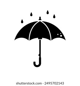 umbrella, weather - vector icon
	