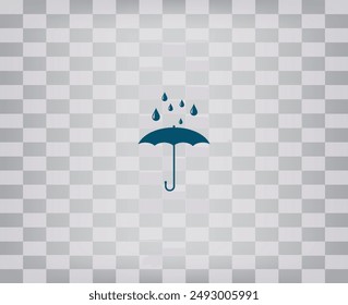 umbrella web icon. vector design