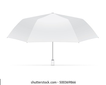 umbrella for your design and logo. Easy to change colors. Mock up. EPS 10