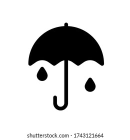 	
Umbrella/Fragile signs icons set vector