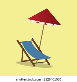 Sombrillas y sillas para la playa