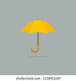 Umbrellas rain in lovely edition. Bright colors in the form of illustrations and vector.