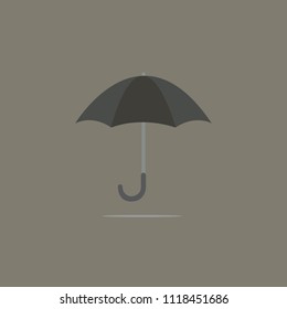 Umbrellas rain in lovely edition. Bright colors in the form of illustrations and vector.